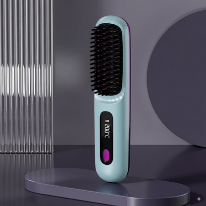 Plancha de pelo eléctrica portátil